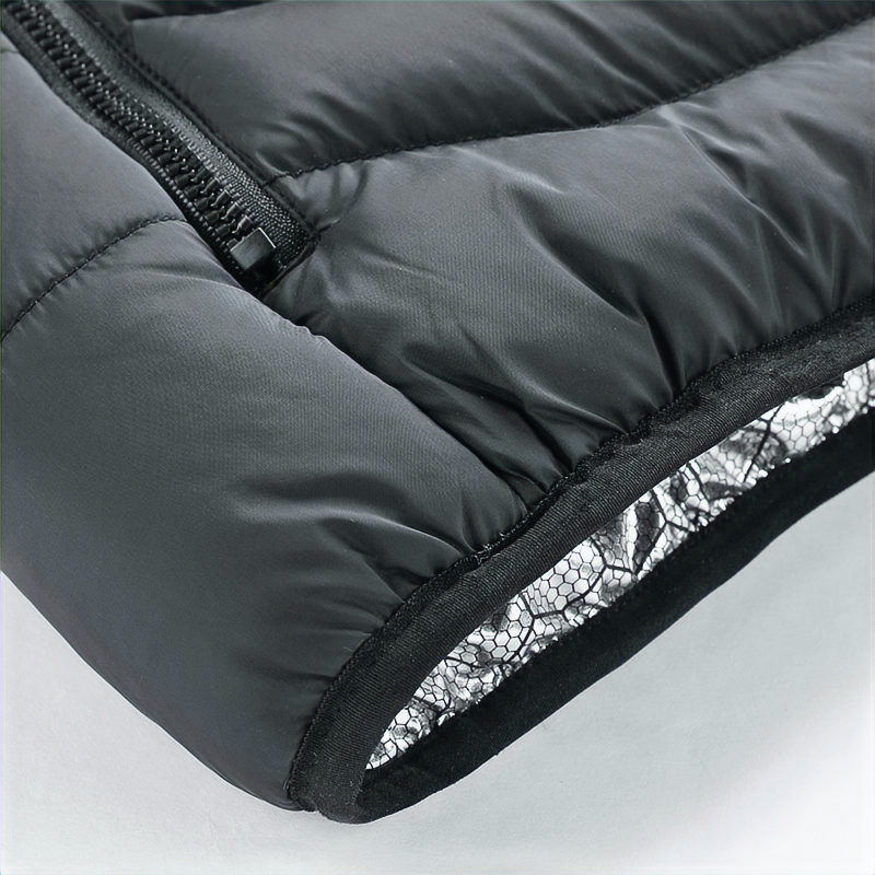 Veste chauffante sans manches noire — vue 7