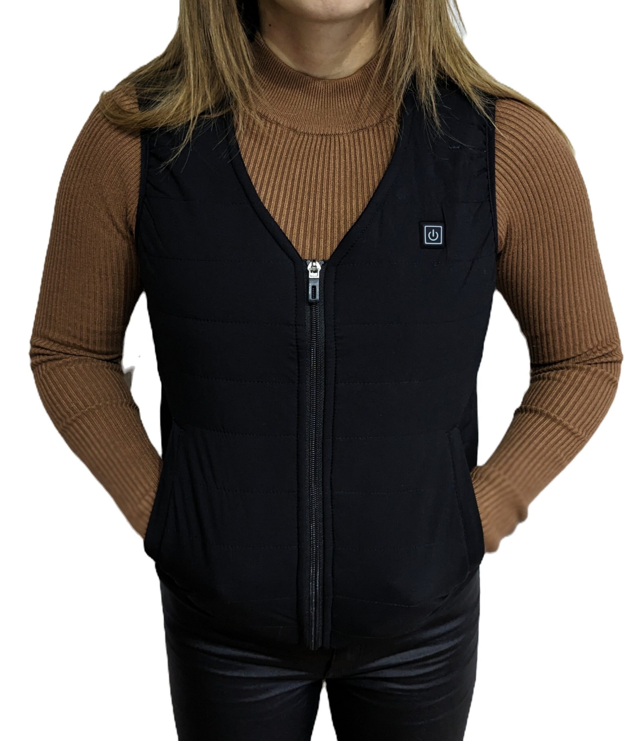 Gilet chauffant sans manches noir — vue 3